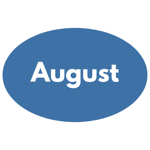 August menu button